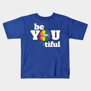 Be You Tiful - Pride Month Kids T-Shirt